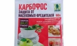 Carbofos și utilizarea acestuia în apartament și în grădină